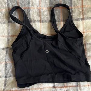 black lululemon align tank size 4